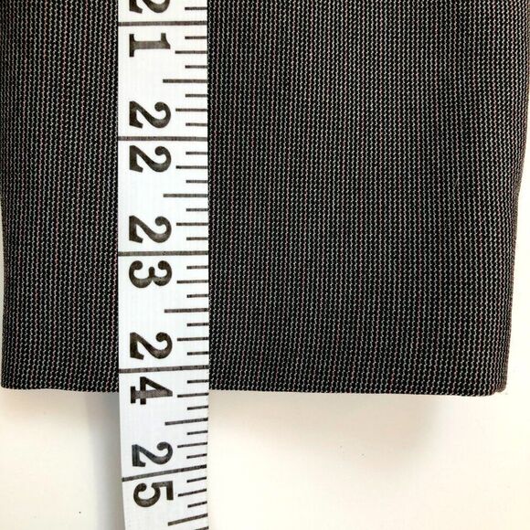 9&Co. Blazer Gray Pinstripe Suit Jacket Size 2 Work Office Classic - Picture 10 of 12